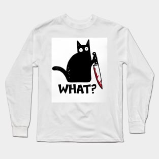 Cat miaw Long Sleeve T-Shirt